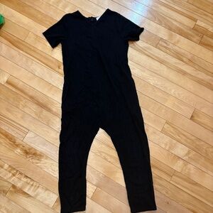 Smash + Tess kids romper with pockets Black Size 6-7 yrs